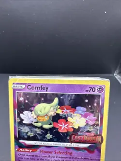 Pokemon TCG: Comfey Promo Card Lost Origin Build and Battle Sealed Deck SWSH242 - Image 2