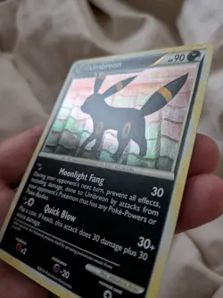 Umbreon 2010 Cracked Ice Holo 10/90 LP-NM Pokemon Card - Image 3