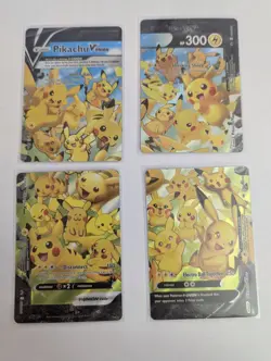 Pokemon TCG - Pikachu V-Union [Set of 4] - SWSH: Sword & Shield Promo Cards NM - Image 1