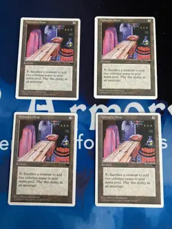 Lot of 4x MTG Ashnod's Altar Chronicles Magic the Gathering Light Play - Image 1