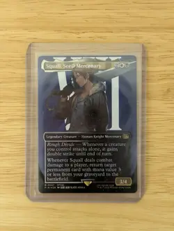 Magic the Gathering Squall, Seed Mercenary Borderless Surge Foil Final Fantasy - Image 1