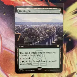 Ba Sing Se - FOIL - EXTENDED ART MTG Avatar: The Last Airbender NM (0388) - Image 1