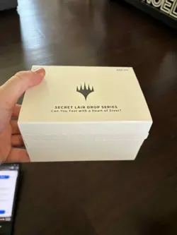 MTG, Unopened, Secret Lair Drop, "Can you Feel With a Heart of SteelU" - Image 1