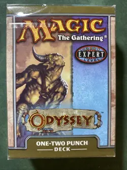 Odyssey ONE-TWO PUNCH Factory Sealed 2001 - Mtg Theme Deck1 WOTC - Image 1