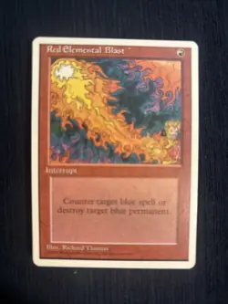 Magic The Gathering - Red Elemental Blast - 4th Edition - Image 1