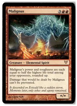 MTG Malignus - Avacyn Restored Heavily Played English - Image 1