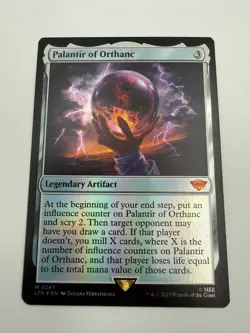Palantir of Orthanc - (FOIL) 247 - The Lord of the Rings - MTG - FREE SHIPPING - Image 1