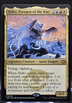 Shiko, Paragon of the Way #223 Tarkir: Dragonstorm Regular Mythic - Image 1