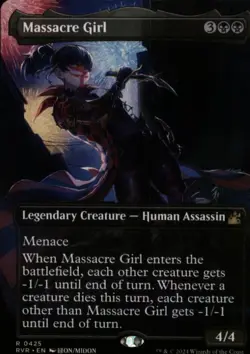 Massacre Girl 425 Borderless Non Foil RVR MTG - Image 1