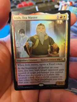 MTG - Avatar: The Last Airbender - Iroh, Tea Master - NM - Foil - Image 1