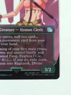 Vanille, Cheerful l'Cie (Borderless) (Surge Foil) Final Fantasy Foil - Image 3