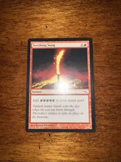 Seething Song - LP - Mirrodin MRD MTG - Image 1