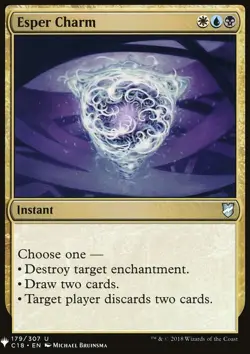 MTG Magic the Gathering Esper Charm (1421/1703) Mystery Booster LP - Image 1