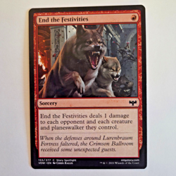 End the Festivities - Innistrad: Crimson Vow - Regular - Image 1