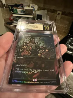 Dark Ritual 2001 ✨ COLOR FOIL ✨ MTG Venom Spider-Man SLD CGCPristine 10 Pop 1 - Image 2