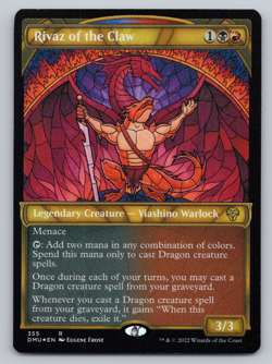 Rivaz of the Claw Textured FOIL - Dominaria United - MTG - Image 1