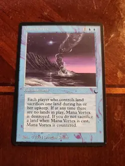 Magic the Gathering - The Dark Mana Vortex Rare 1994 - Image 1