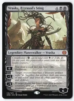 Vraska, Betrayal's Sting (Phyrexian) - Phyrexia: All Will Be One - MtG - Image 1