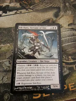 Betrayers of Kamigawa MTG 1 Ink-Eyes, Servant of Oni Magic - Image 1