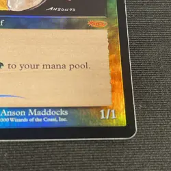 MTG Magic Llanowar Elves Foil FNM Promo #11 Friday Night Magic 2000 NM - Image 5