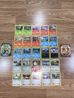 Pokemon XY Kalos Starter Set - Chespin & Fennekin Deck Boxes - 25 Of 39 Cards - Image 1