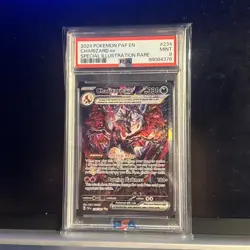 Pokemon TCG Charizard EX Paldean Fates 234/091 PSA 9 Mint - Image 1