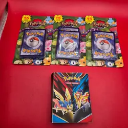 Pokemon TCG Mystery Vintage 15 Card + Promo MJ Holdings 2012-3 NEW Mini Binder - Image 1