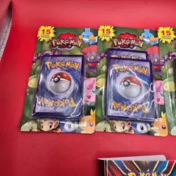 Pokemon TCG Mystery Vintage 15 Card + Promo MJ Holdings 2012-3 NEW Mini Binder - Image 2