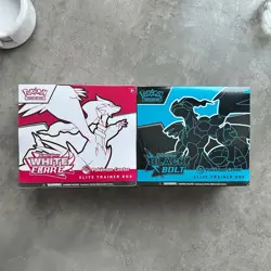 Pokemon Center Black Bolt & White Flare Elite Trainer Box ETB Set *NEW & SEALED* - Image 1