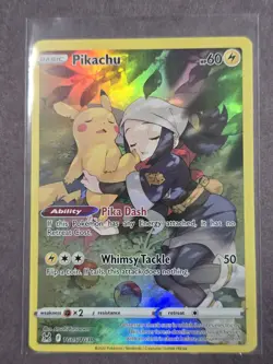 Pokemon TCG Pikachu Lost Origin Trainer Gallery TG05/TG30 Holo Ultra Rare - Image 1