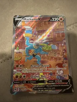 Machamp V (Alternate Full Art) 172/189 : Astral Radiance Holo - Image 1
