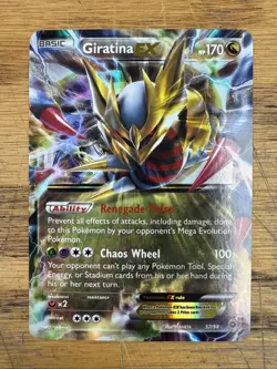 Giratina EX 57/98 XY Ancient Origins Pokemon TCG - Image 1