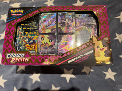 Pokemon Crown Zenith Morpeko V-Union Premium Playmat Collection SEALED - Image 1