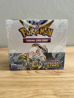 Pokemon TCG Brilliant Stars Booster Box Factory Sealed Sword & Shield Era - Image 1