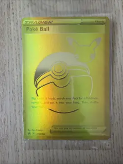 Pikachu v Gold and Pokeball SWSH145/SWSH146 Pokemon TCG Celebrations Sealed!! - Image 4