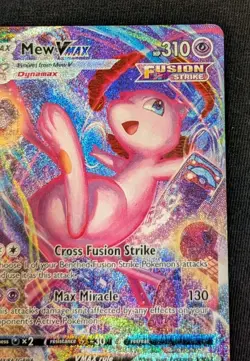 Pokemon TCG Mew VMAX 269/264 Alternate Art Secret Fusion Strike NM - Image 3