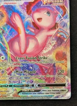 Pokemon TCG Mew VMAX 269/264 Alternate Art Secret Fusion Strike NM - Image 4