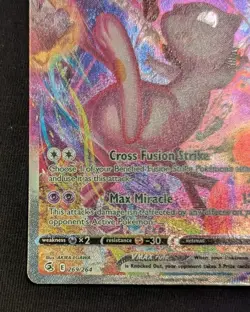Pokemon TCG Mew VMAX 269/264 Alternate Art Secret Fusion Strike NM - Image 5