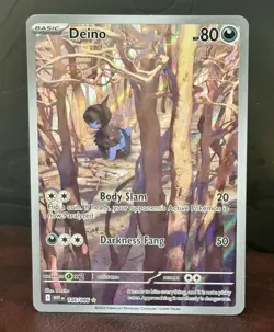 Deino 146/086 Pokemon TCG SV: White Flare Illustration Rare (MINT) - Image 2