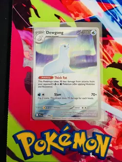 Pokemon TCG Phantasmal Flames / Dewgong AR (PFL 097) Near Mint / Mint - Image 1