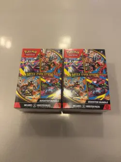 2 Pokemon Mega Evolution Booster Bundles Sealed - Image 1