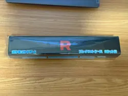 Team Rocket Pokemon TCG Playmat Case Storage Holder Half Size Japan Limited Rare - Image 1