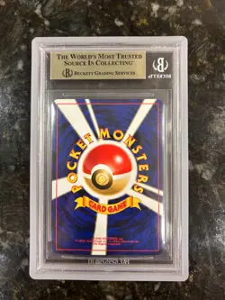 1996 POKEMON #6 CHARIZARD BASE JAPANESE HOLO R BGS 9.5 Gem Mint w 2x10 subs - Image 3