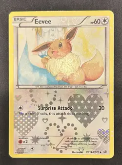 Eevee Holo RC14/RC25 Pokemon Legendary Treasures Radiant Collection FAST SHIP!!! - Image 1