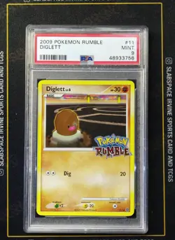 2009 POKEMON RUMBLE #11 DIGLETT PSA 9 - Image 1