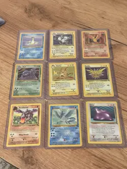 Pokemon TCG Fossil Set Complete Set 62/62 Includes 1st Edition Aerodactyl LP-NM - Image 2