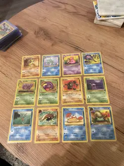 Pokemon TCG Fossil Set Complete Set 62/62 Includes 1st Edition Aerodactyl LP-NM - Image 5