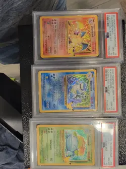 2021 Pokemon Celebrations Charizard Blastoise Venusaur Classic Base Set PSA 10 - Image 1