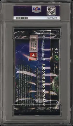 2019 Pokemon INT'L Hidden Fates Foil Booster Pack Mewtwo Art PSA 9 Mint - Image 2