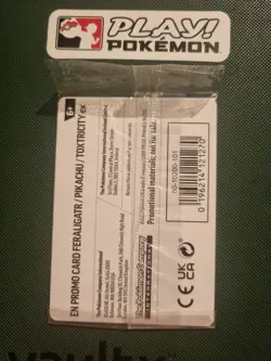 Pokemon Illustration Contest 2024 Promo SEALED Feraligatr Pikachu & Toxtricity - Image 2